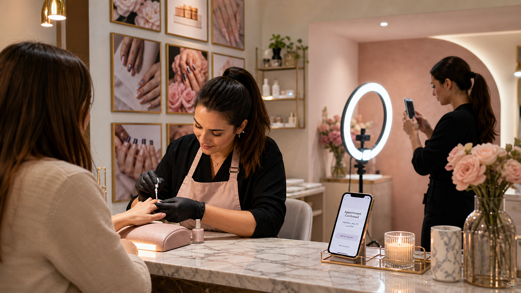 Online-Präsenz für Beauty-Studios