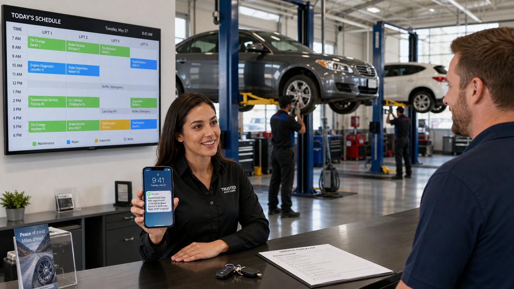 Online-Terminbuchung für KFZ-Werkstätten